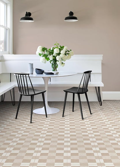 FloorPops Richmond Peel and Stick Floor Tiles, FP6470