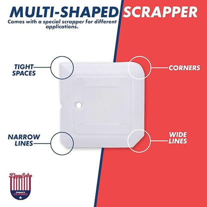 Tile Grout Repair Kit, Refresh Tile Grout Filler (2 Pack, White) | Restore & Renew Tile Joints, Fast-Drying Grout Sealer & Paint, Squeeze Tube for Bathroom, Shower & Kitchen Floors, Waterproof