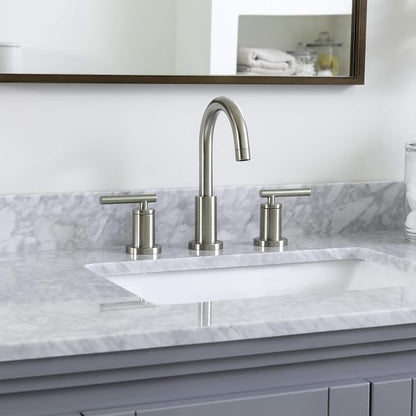 Miseno MNO1343L Mia Widespread Bathroom Faucet - Includes Brass Push-Pop Drain Assembly