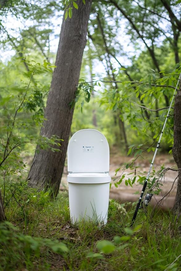 Separett Weekend Prime Urine-Separating Compost Toilet | Non-Electric, Self-Contained, For Off-Grid Living, Emergency Use, Bunkers