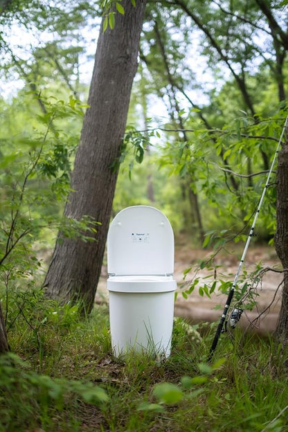 Separett Weekend Prime Urine-Separating Compost Toilet | Non-Electric, Self-Contained, For Off-Grid Living, Emergency Use, Bunkers