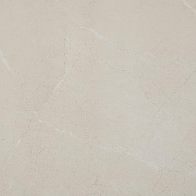 Daltile Perpetuo 24" X 24" Porcelain Marble Look Floor Tile in Polished Elegant Beige (4 pieces per carton) (15.20 sqft per carton)
