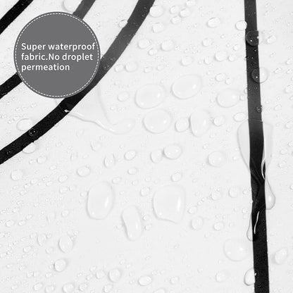 White and Black Extra Long Shower Curtain, Boho Minimalist Mid Century Modern Arch Geometric Machine Washable Waterproof Fabric for Bathroom Bathtub with Hooks 72Wx84H