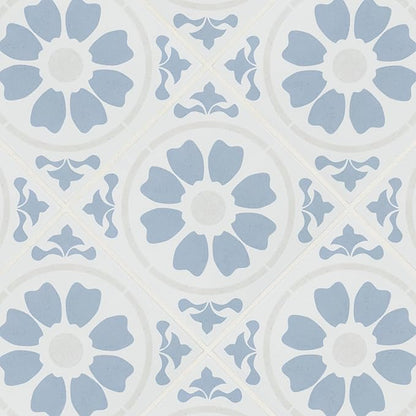 MSI Tamensa Encaustic 8 in. x 8 in. Matte Porcelain Wall & Floor Tile – Bathroom, Kitchen Backsplash, or Countertop