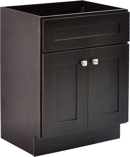 Design House Brookings Bathroom Vanity, 30", Espresso | Adjustable Hinges, Freestanding, Contemporary/Modern, Wood, Bath, 586982