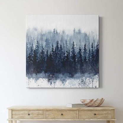 Renditions Gallery Indigo Forest Wall Art, Premium Gallery Wrapped Canvas Decor, Ready to Hang, 40 in H x 40 in W, Made in America Print, AZS-WC24-17802-R-4040-MK