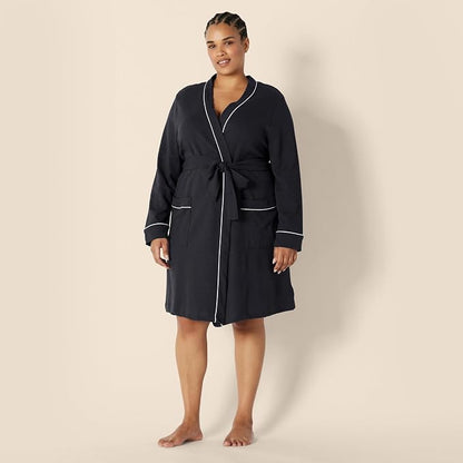 Amazon Essentials Women's Lightweight Waffle Full-Length Bath Robe (Available in Plus Size)