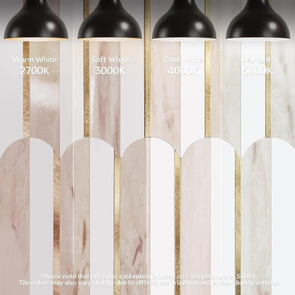 Vamos Tile Peel and Stick Backsplash Seamless Tile for Kitchen and Bathroom,1-Sheet White and Glossy Wooden Marble PVC Mixed Light Gold Self Adhesive Fish Scale Metal Mosaic Tiles
