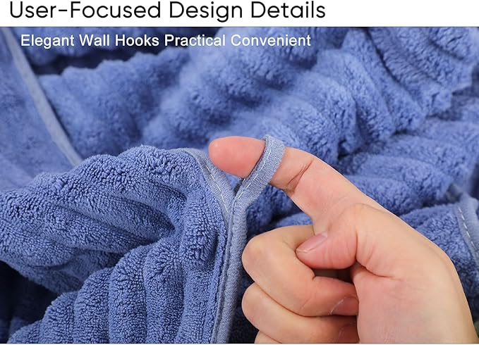Luxury 4-Piece Quick-Dry Bath Towel Set 27.5X 55 Inches – Ultra Soft Microfiber for Bathroom, Bar, Pool, Gym & Travel – Elegant Twill Design