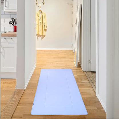 Soft Hallway Runner Rug,Washable Floor Rugs, Non Slip Memory Foam Rug,Super Water Absorption, Suitable for Bathroom Mat, Entrance,Kitchen, Living Room Decor(2x6ft Sky Blue)