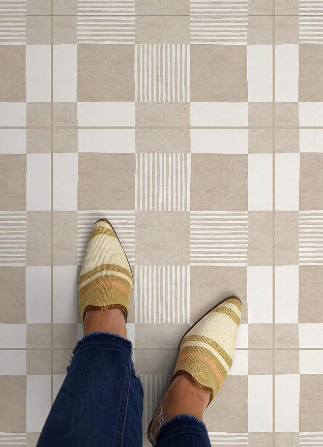 FloorPops Richmond Peel and Stick Floor Tiles, FP6470