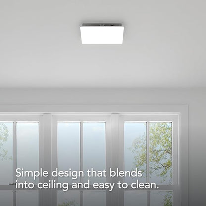 EVOLVE Premium Bathroom Exhaust Fan w/Continuous Run, 50-80-110 Selectable CFM