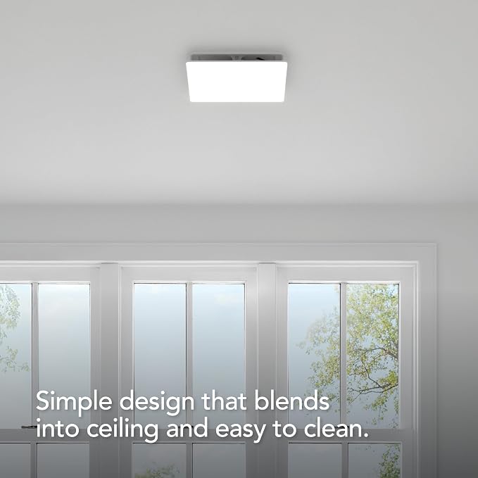 EVOLVE Premium Bathroom Exhaust Fan w/Continuous Run, 50-80-110 Selectable CFM
