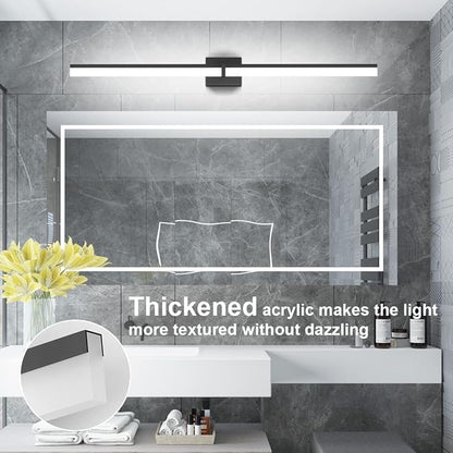 Tipace 47.2 inch LED Vanity Lights Bathroom Vanity Light Fixtures Bathroom Lighting Fixture Over Mirror 5500K