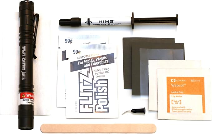 HIMG Bathtub & Shower Pan Repair Kit, Compatible with V&B Star White