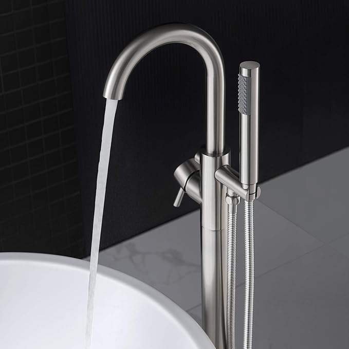 WOODBRIDGE B BathTub Faucet, F-0001 Brushed Nickel