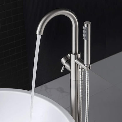WOODBRIDGE B BathTub Faucet, F-0001 Brushed Nickel
