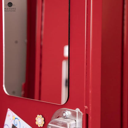 7x9 Magnetic Locker Mirror, Acrylic, Glassless Safety, Frameless (2)