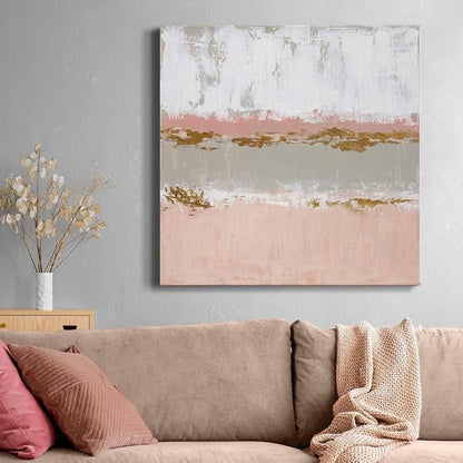 Renditions Gallery Sedona Sunrise Wall Art, Premium Gallery Wrapped Canvas Decor, Ready to Hang, 24 in H x 24 in W, Made in America Print