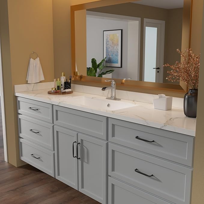 Lordear Rectangle Bathroom Sink Undermount 28" Undermount Bathroom Sink Rectangular Pure White Vitreous Ceramic Lavatory Vanity Vessel Sinks