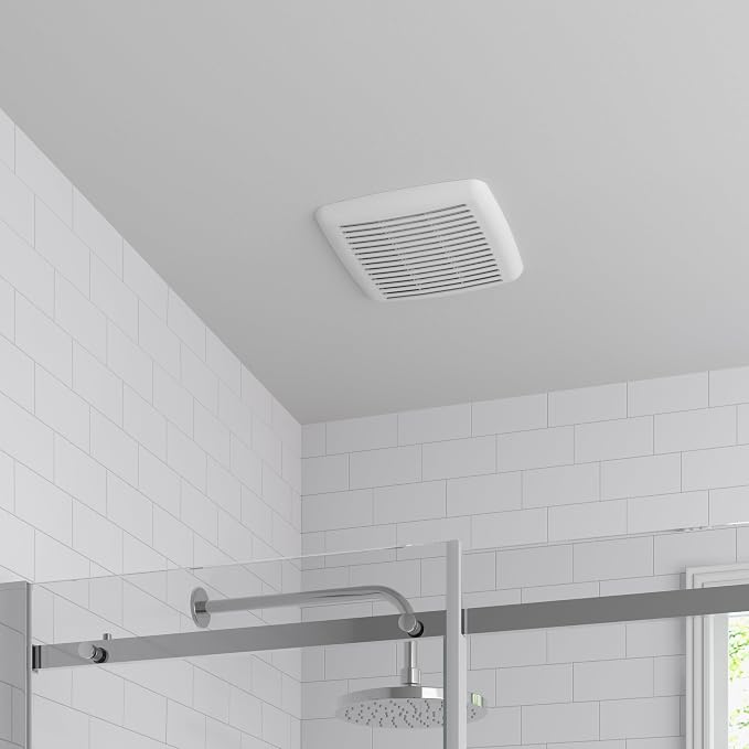 + Fans BVF50 Emerson Bath Exhaust Fan, White
