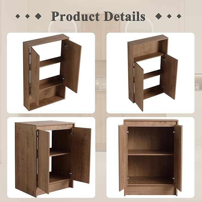 72" Bathroom Vanity Set, 72 Inch Modern Freestanding Vanity with 6 Drawers and 2 Storage Cabinets, Double Resin Sink Floor Stand Cabinet Set Imitative Oak