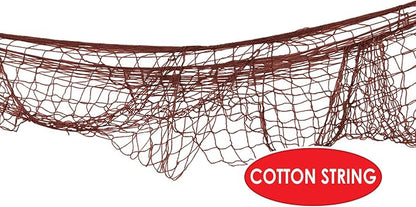 Beistle Decorative Fish Netting, 4 by 12-Feet,Brown