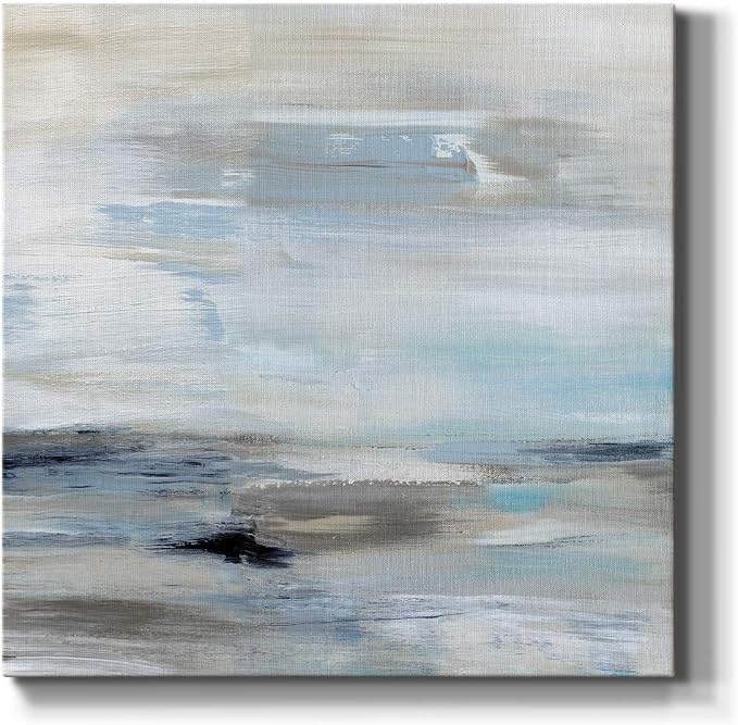 Renditions Gallery Gulf StreamWall Art, Premium Gallery Wrapped Canvas Decor, Ready to Hang, 16 in H x 16 in W, Made in America Print