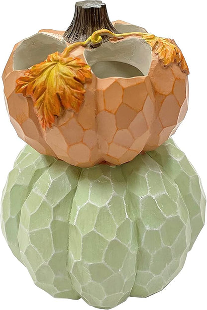 Avanti Linens - Toothbrush Holder, Pumpkin Design Countertop Accessories, Fall Inspired Home Decor (Grateful Patch Collection)