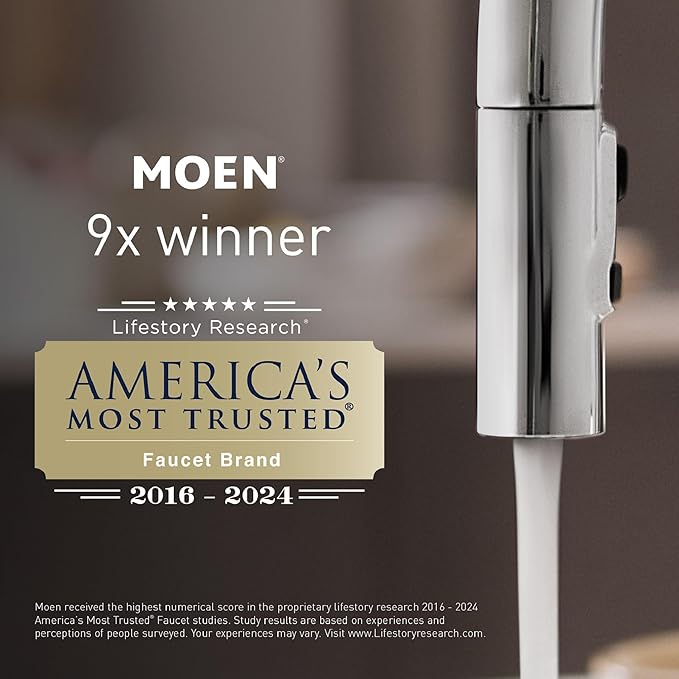 Moen Doux Matte Black Two-Handle 8-Inch Widespread Lever Handle Bathroom Faucet Trim Kit, Valve Required, TS6925BL (Pack of 3)