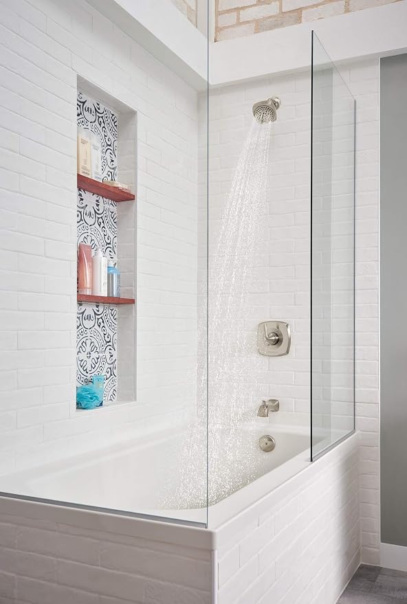 Peerless PTT14435-BN Parkwood Tub Shower Trim kit Tub & Shower, Brushed Nickel
