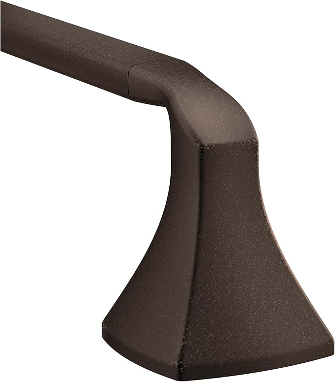 Moen YB5124ORB Voss 24-Inch Bathroom Towel Bar, Oil-Rubbed Bronze