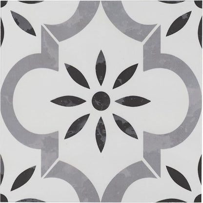 MSI Azila Sample Encaustic Matte Porcelain Wall and Floor Tile for Bathroom, Kitchen Backsplash, and Countertop