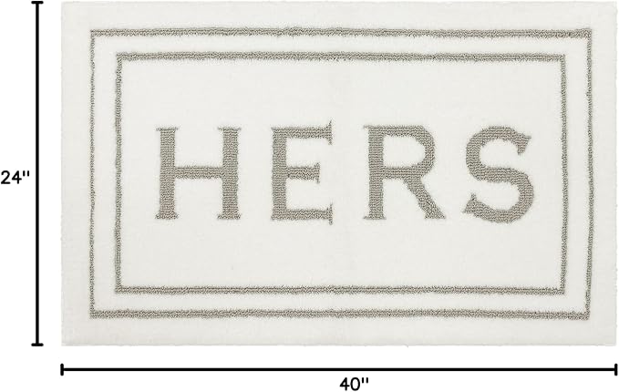 Mohawk Home Hers Flint 2' x 3' 4" Bath Mat