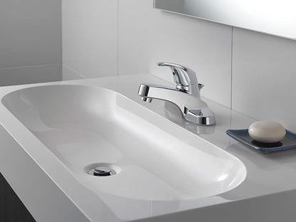 Peerless Centerset Bathroom Faucet Chrome, Bathroom Sink Faucet, Single Handle, Drain Assembly, Chrome P136LF