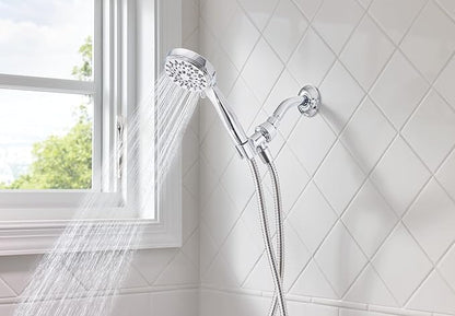 Moen 20016 Ignite Dual Hand Held And Multi Function Shower Head Combo Package With Hose And Diverter, Chrome, 3.75"