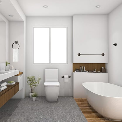 Design House 188649 Calisto 4-Piece Bathroom Accessory Kit, Oil Rubbed Bronze