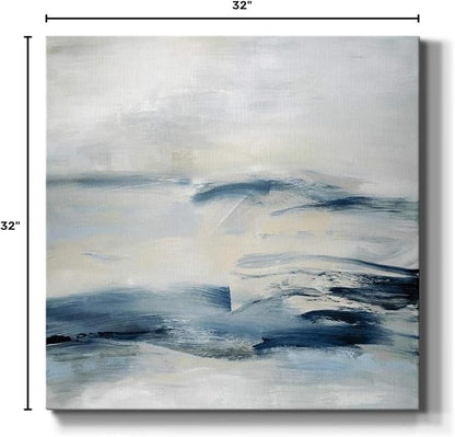Renditions Gallery Adrift Wall Art, Premium Gallery Wrapped Canvas Decor, Ready to Hang, 32 in H x 32 in W, Made in America Print