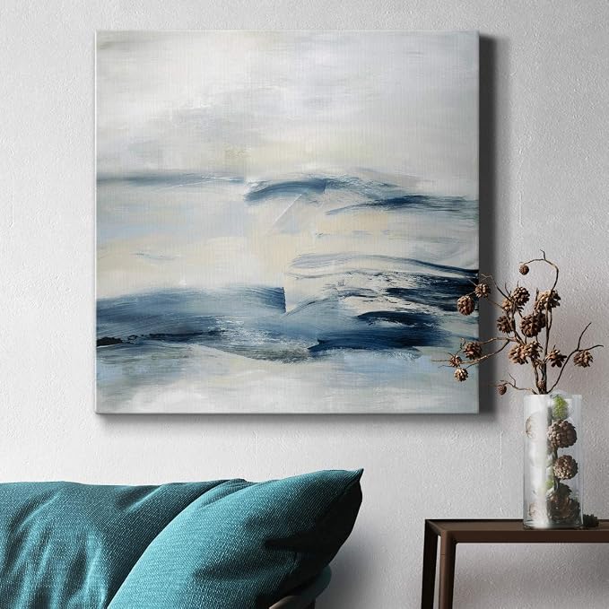 Renditions Gallery Adrift Wall Art, Premium Gallery Wrapped Canvas Decor, Ready to Hang, 32 in H x 32 in W, Made in America Print