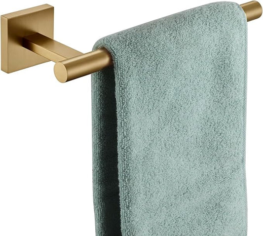 KOKOSIRI Bathroom Towel Bar Hand Towel Holders Wall Mount Toilet Kitchen Cabinet Paper Holder Stainless Steel Bath Hardware Champagne Bronze, B3008CPG
