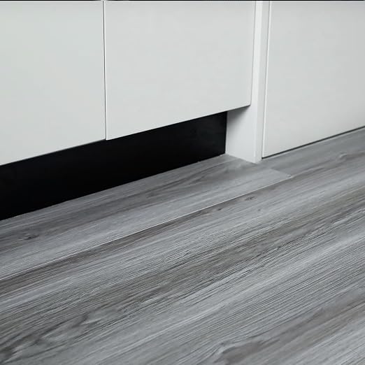 Woodgrain Vinyl Floor Roll, 11.8" x 590", Quick‑Apply Peel & Stick | Cover 49 Sq.ft, Soft wood‑look finish, Long rolls reduce seams, Work on many surfaces, Non‑slip texture, Waterproof, Easy cut