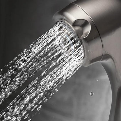 Niagara Conservation Luxurious Water-Efficient Handheld Showerhead, Earth Massage Spa with 3 Spray Settings, Brushed Nickel Finish, 1.5 GPM, Includes 72-Inch Hose and Mounting Bracket (N2945BN)