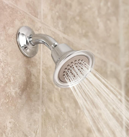 Moen Eco-Performance One-Function Shower Head, Brushed Nickel, 6303BN
