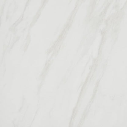 Daltile Perpetuo 12" X 12" Porcelain Marble Look Floor & Wall Tile in Polished Timeless White (13 pieces per carton) (12.22 sqft per carton)