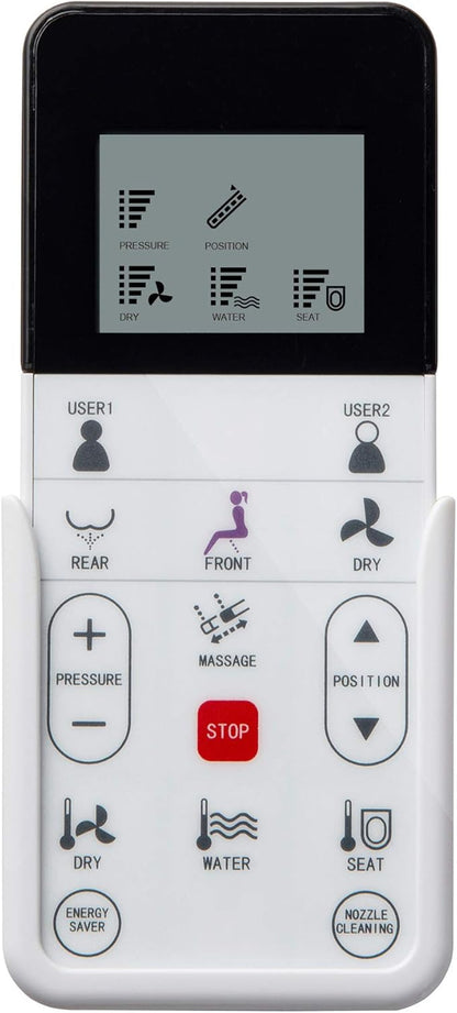 WOODBRIDGE BID-01 Smart Toilet Seat, White