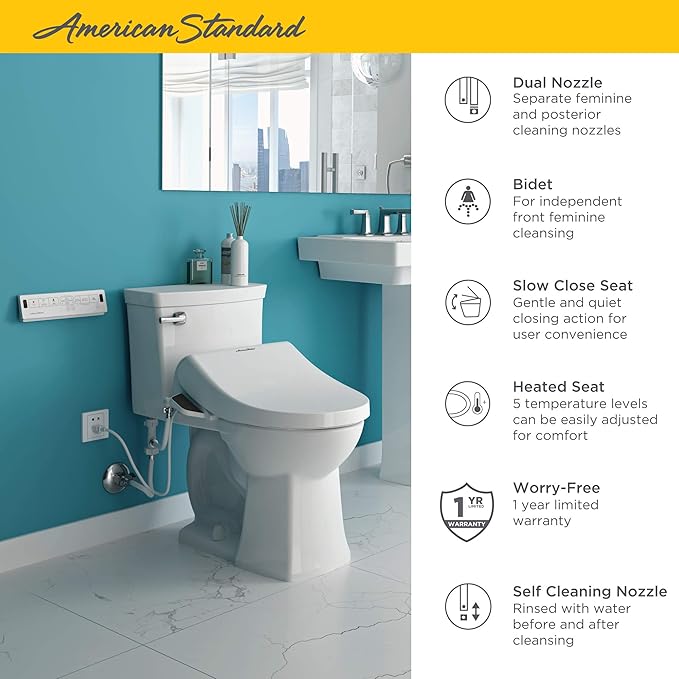 Advanced Clean® 2.0 Electric SpaLet® Bidet Seat With Remote Operation