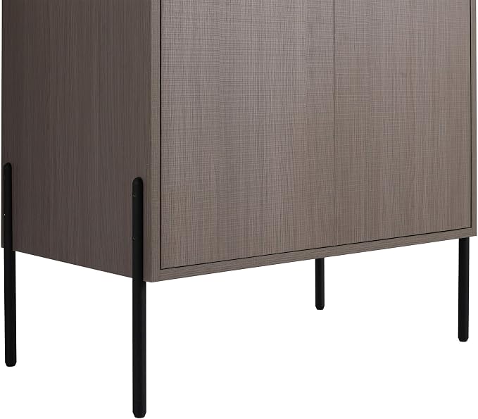 Crownpoint 30 Inch Bathroom Vanity with Sink, White Sink, White Oak Finish, Full Assembly Required, Elegant Bathroom Vanities for Modern Homes