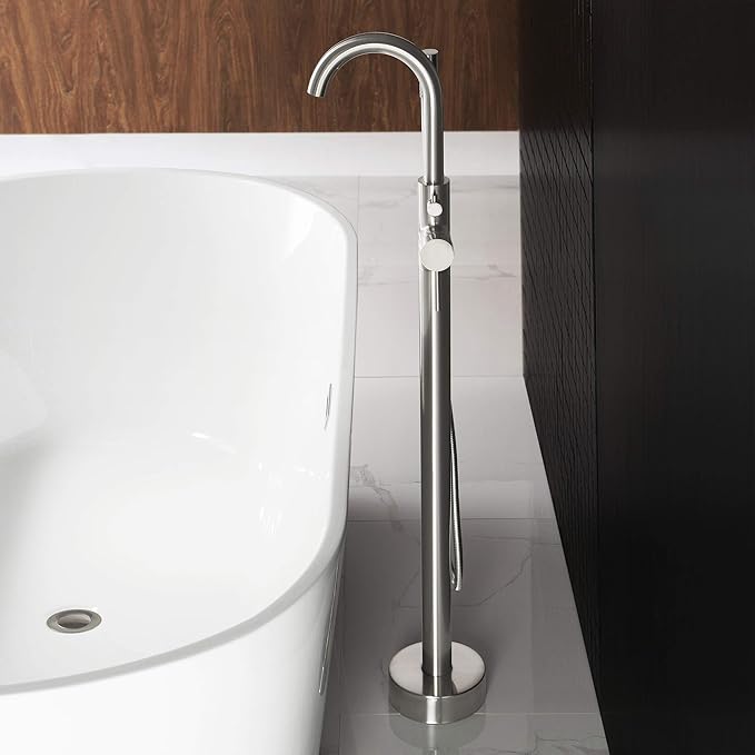 WOODBRIDGE B BathTub Faucet, F-0001 Brushed Nickel