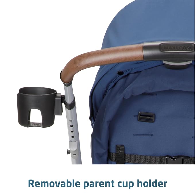 Maxi-Cosi Zelia 2 Luxe 5-in-1 Modular Travel System, New Hope Navy