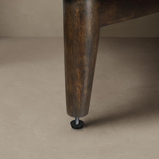 OVE Decors Indy 42 in. Undermount Single Sink Bathroom Vanity with White Engineered Marble Top, Dark Walnut